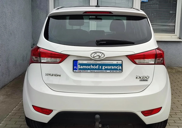 Hyundai ix20 cena 37800 przebieg: 136000, rok produkcji 2014 z Zgierz małe 436